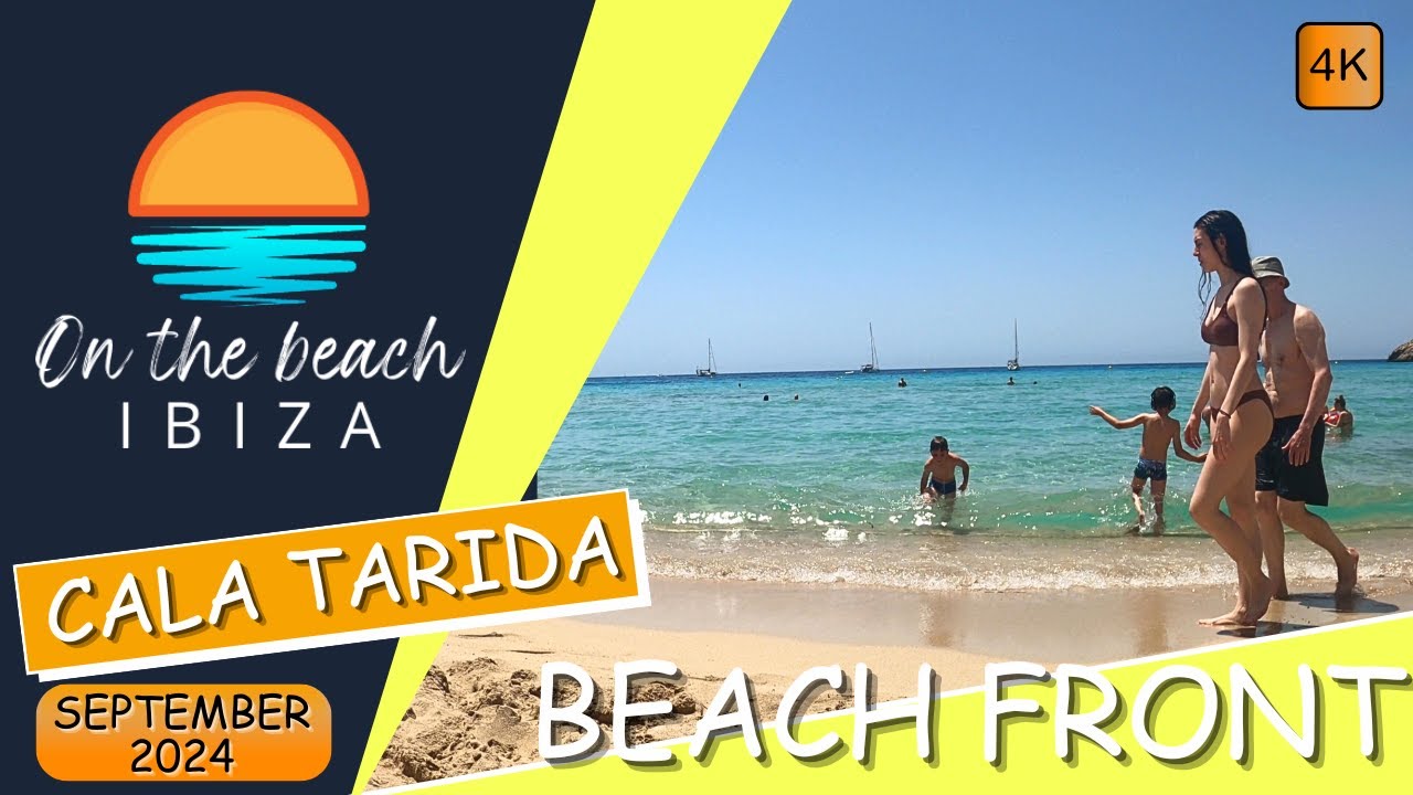 Cala Tarida Beach Front September YouTube 4K