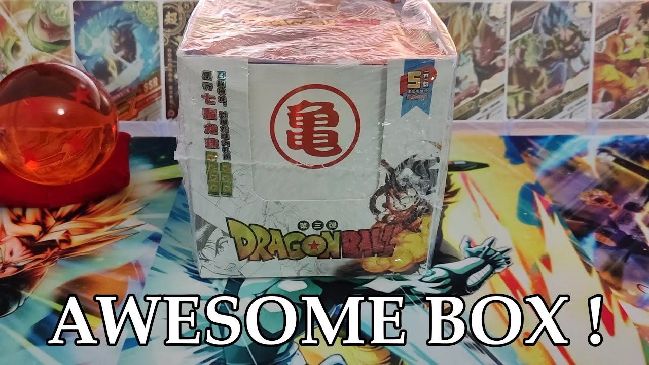 Dragon Ball - booster box opening
