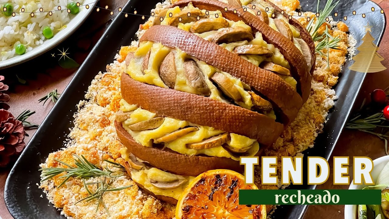 Tender Vegano de Natal Fatiado