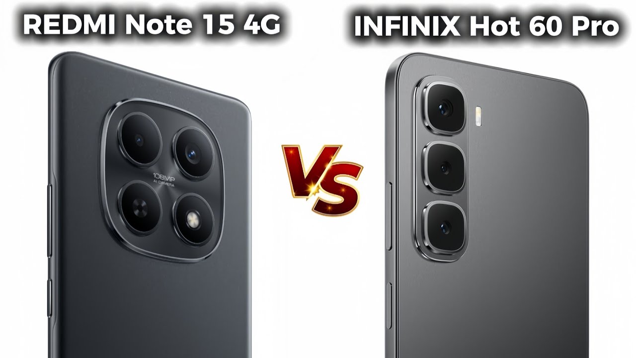 REDMI Note 15 4G vs INFINIX Hot 60 Pro | Who is the best for you ?