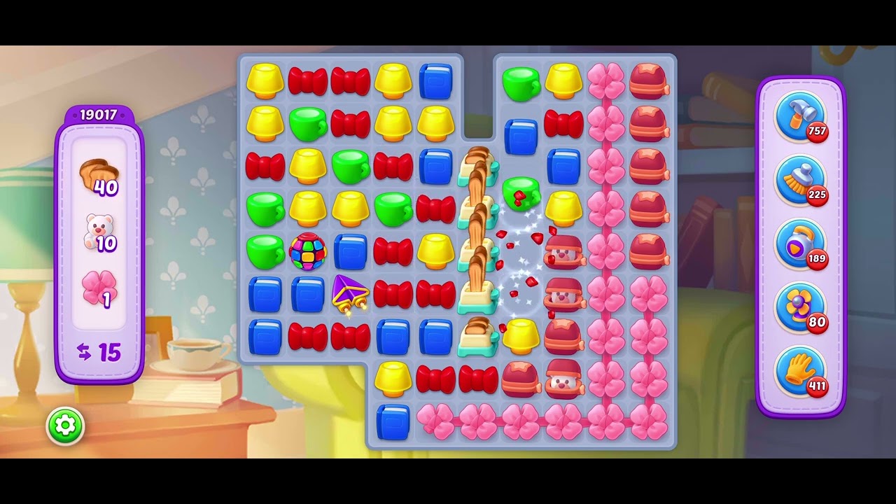 Homescapes Level 19017  -- No cheats