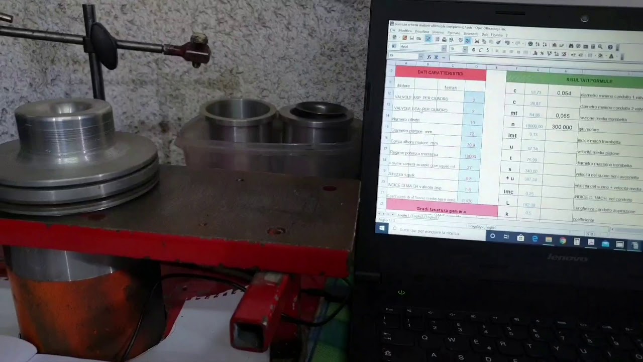 Funzione banco flussaggio condotti  testata - Elaborazione fai da te.