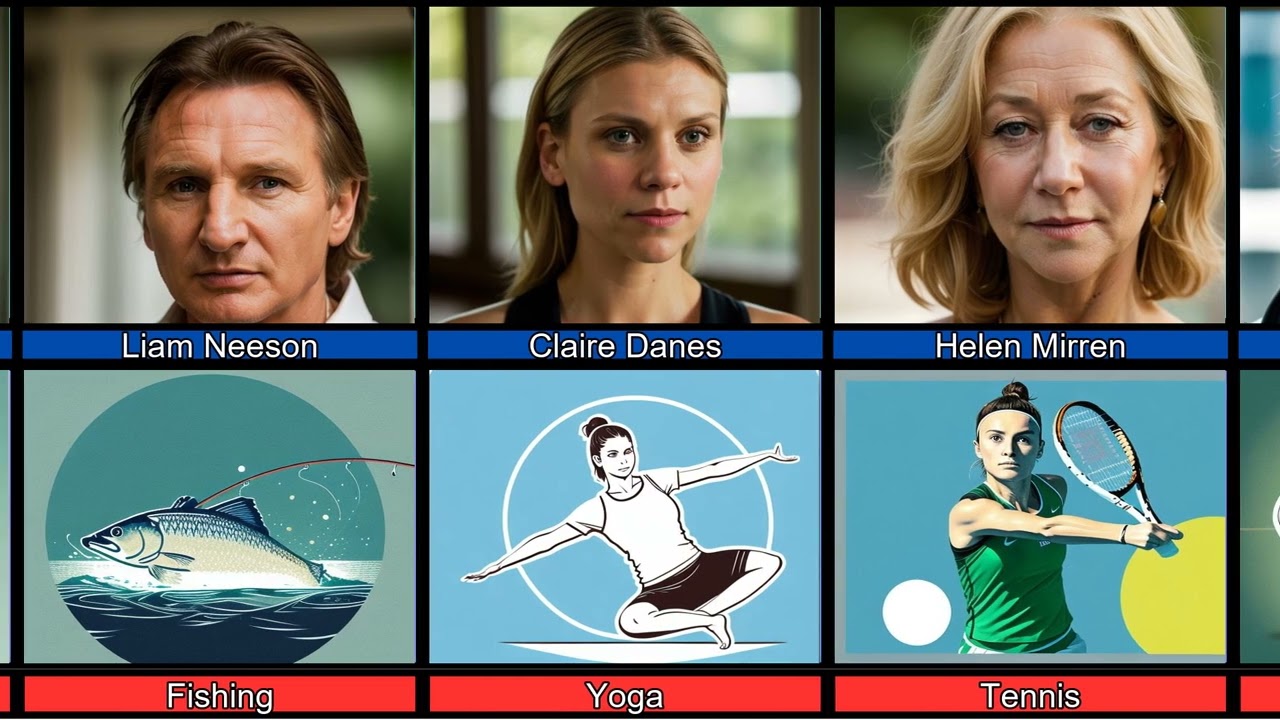 Hollywood Celebitries and Their favorite sports