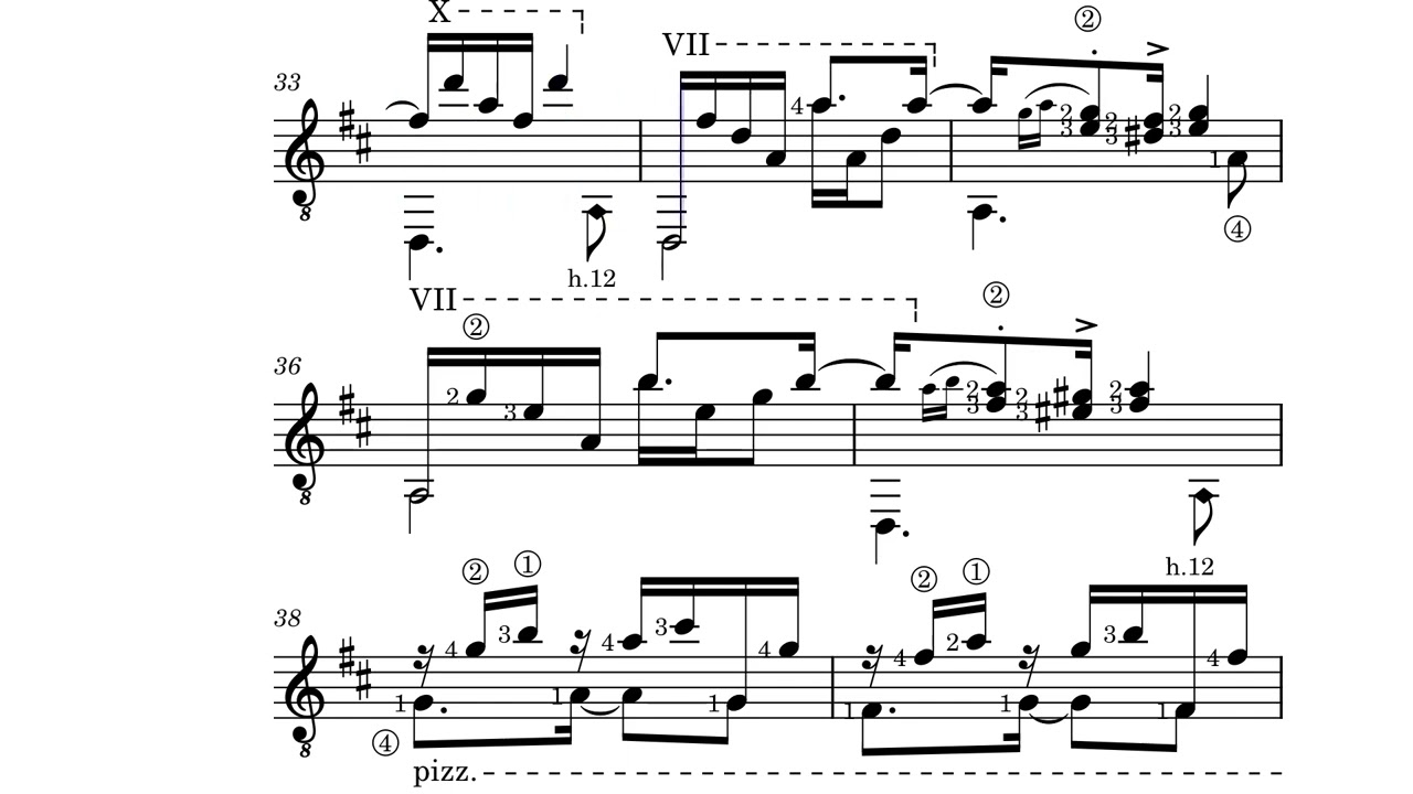 Xodó da Baiana – Dilermando dos Santos Reis for classical guitar