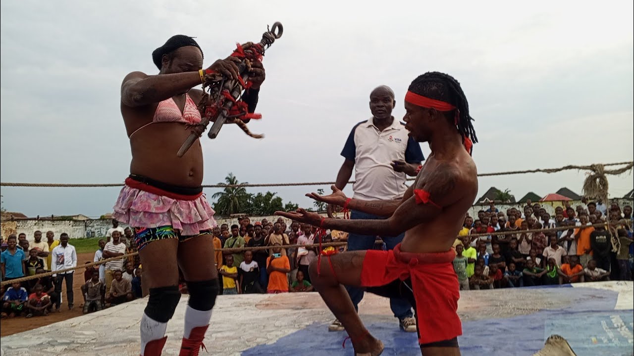 🔥💥CIU-CIU SIDA VS BILIMA COMBAT DE CATCH CONGOLAIS EN DIRECT DE TSHIKAPA 