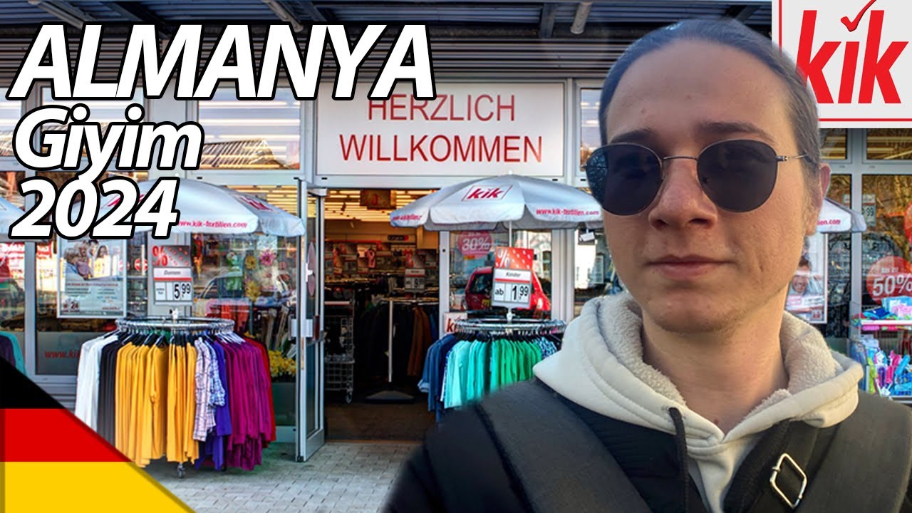 ALMANYA MARKET ALIŞVERİŞİ 1 | KiK GİYİM MAĞAZASI