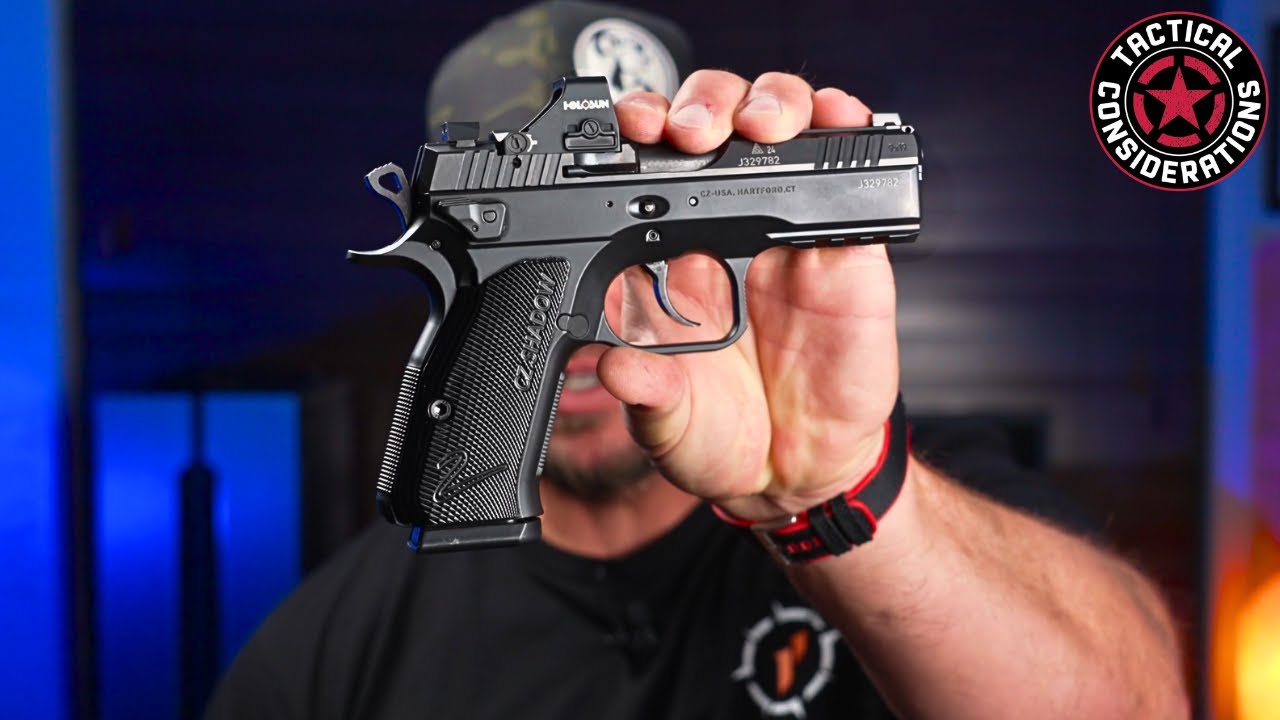 Ношение пистолета CZ Shadow 2 EDC на расстояние 150 ярдов — это легко!
