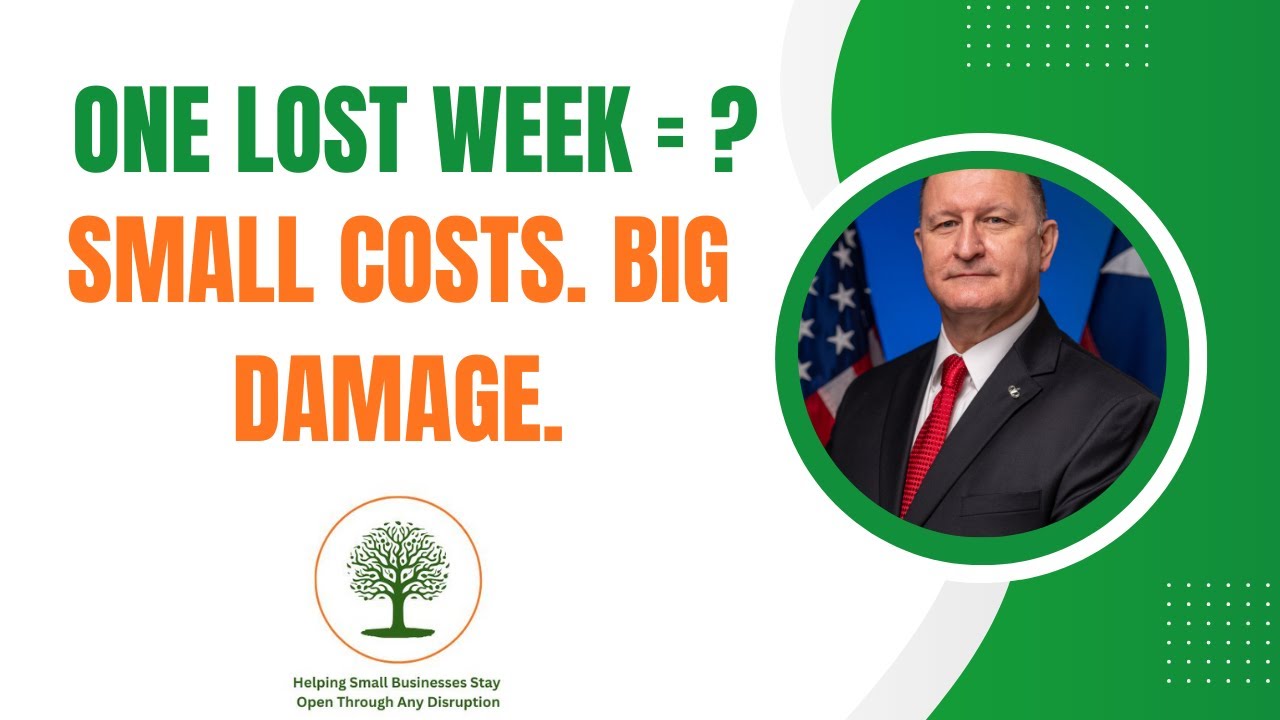 What One Lost Week Really Costs a Local Business