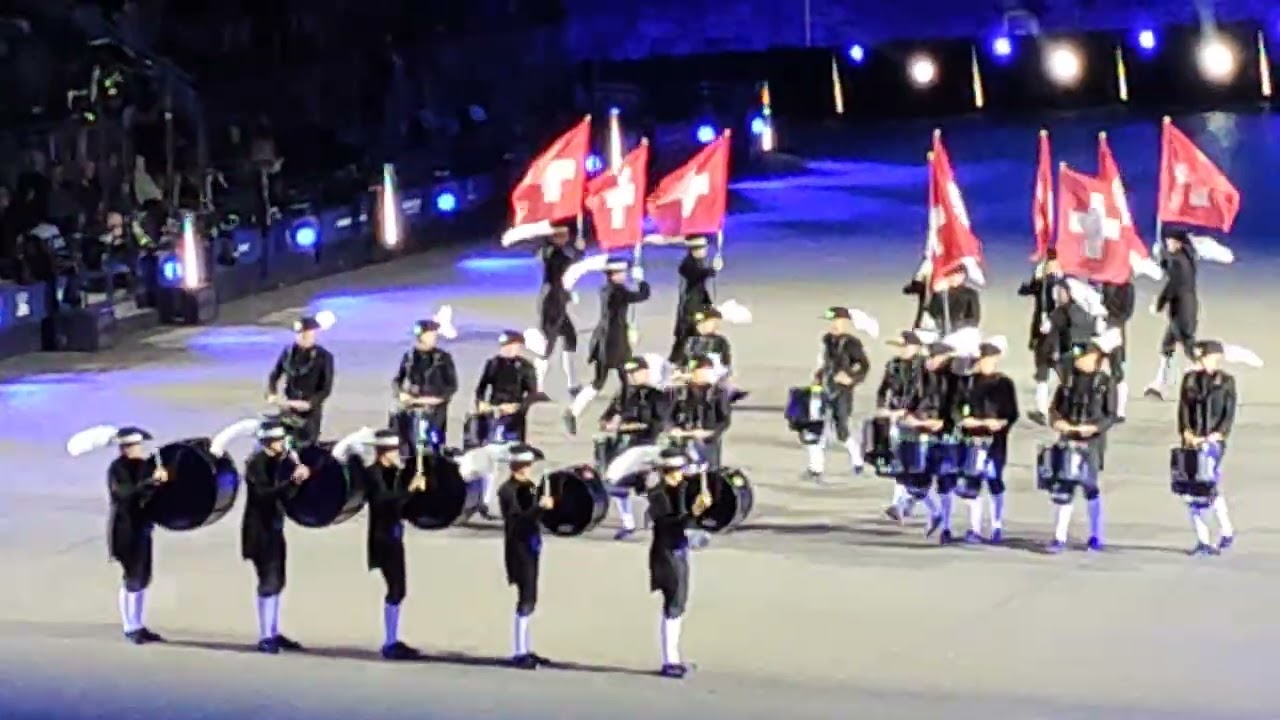 Top Secret Drum Corp at 75th Edinburgh military Tattoo. #delab #edinburghcastle #scottishtradition