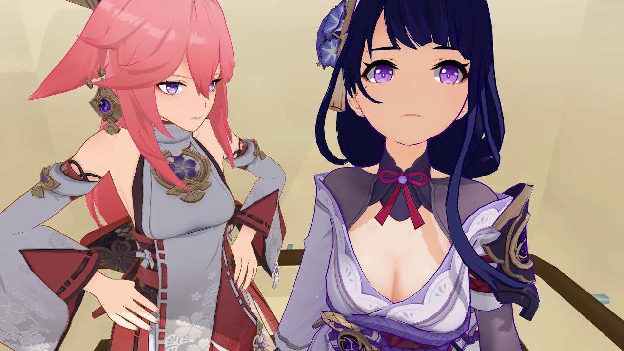 When Ei & Miko get trapped in an elevator... (English subtitles)