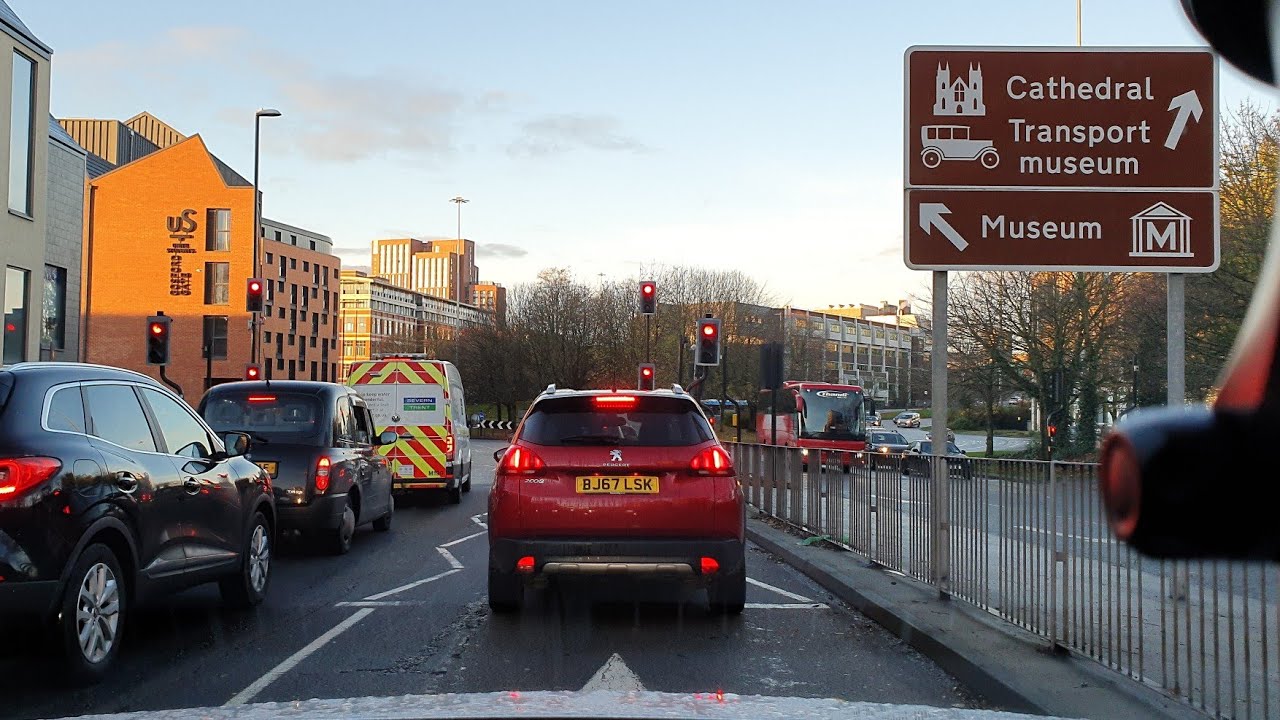 The UK 2020 Autumn | Coventry City Tour | Coventry Under Lockdown | Driving During Lockdown