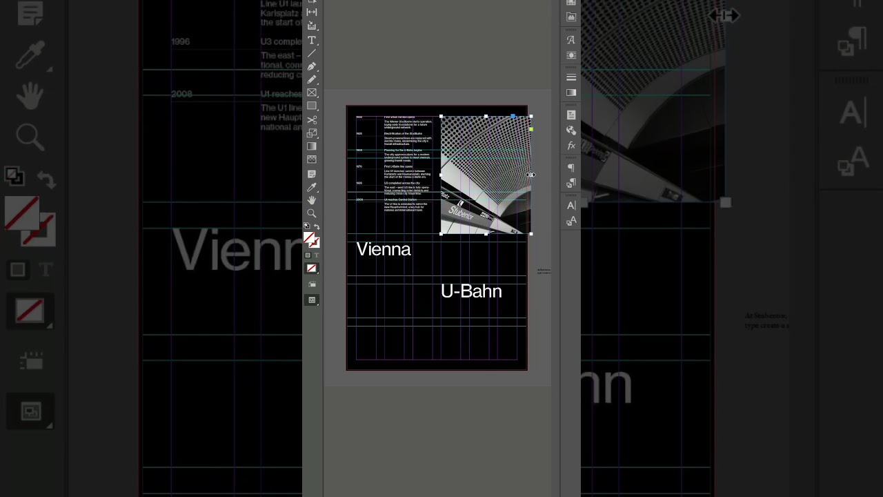 Typography poster design study in Swiss style: 