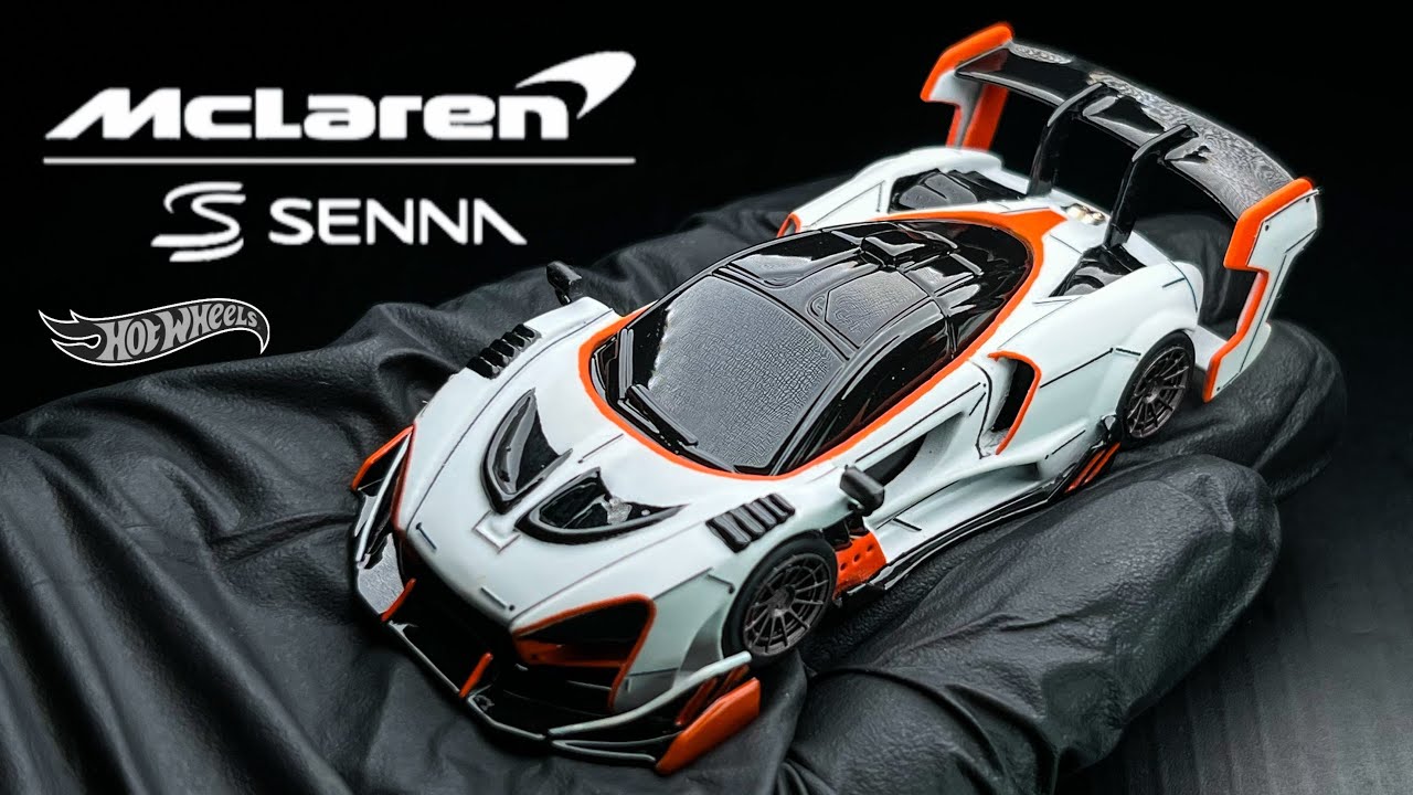 Most beautiful McLaren Senna Time Attack body kit Hot Wheels Custom