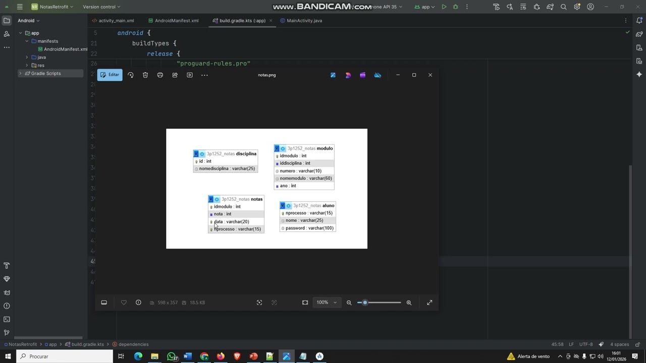 Criação de app Android com ligação à base de dados MySQL - parte 3