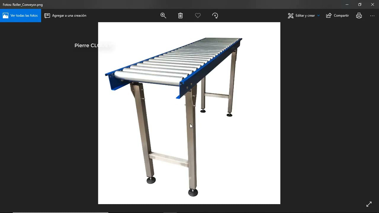 4. VT ROLLER CONVEYOR INVENTOR (2021)