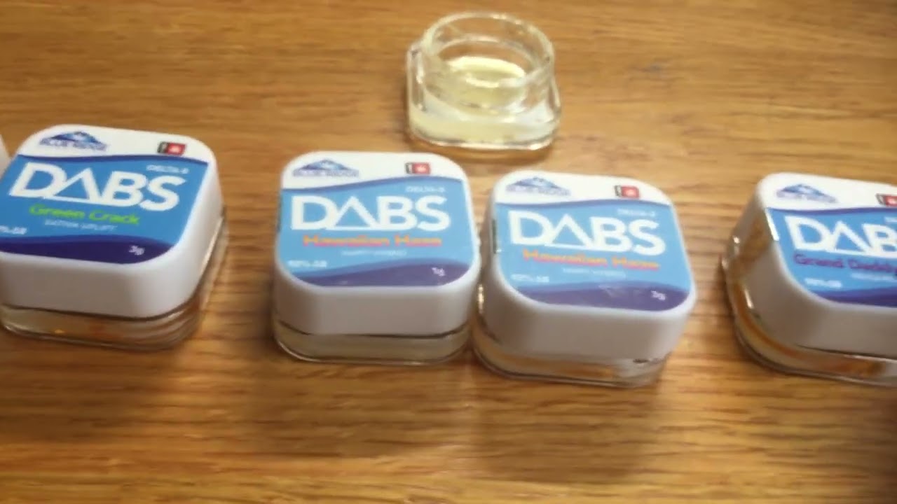 Blue Ridge Extractions Delta 8 THC Dabs.