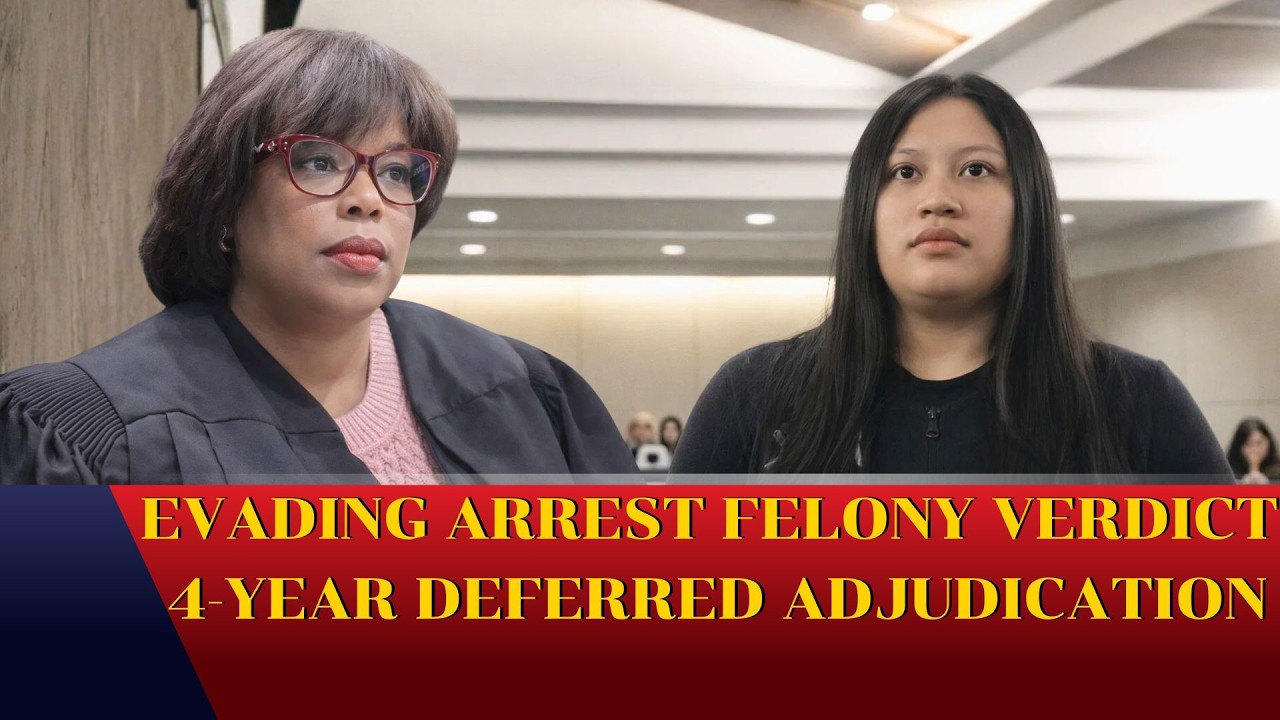 Judge Boyd: 4 Years Probation For Felony Evading Arrest With Vehicle