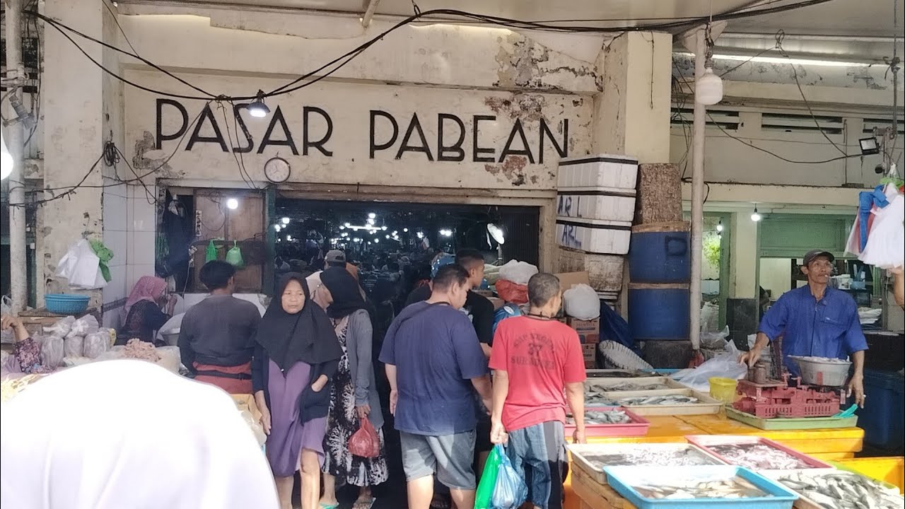 cek harga ikan laut di pasar terbesar dan termurah di pasar ikan pabean Surabaya 