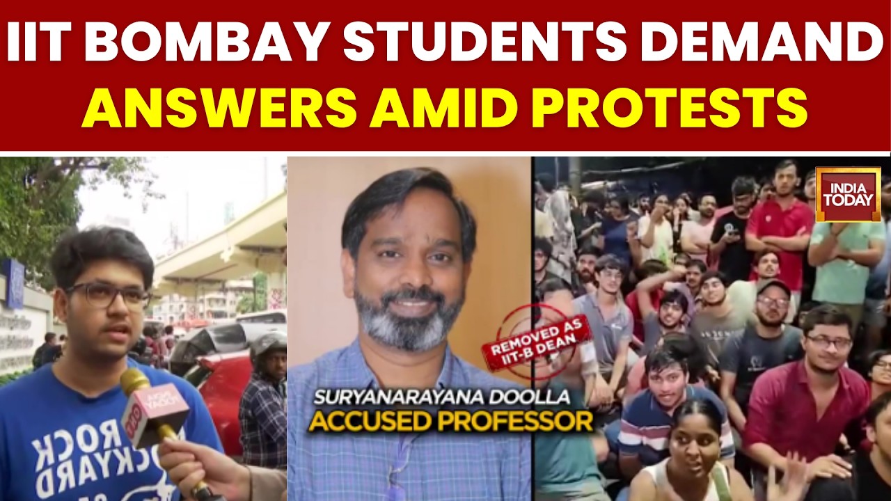 IIT Bombay Protests: Students Detained As Sahil Wakode Death Probe Intensifies | India Today