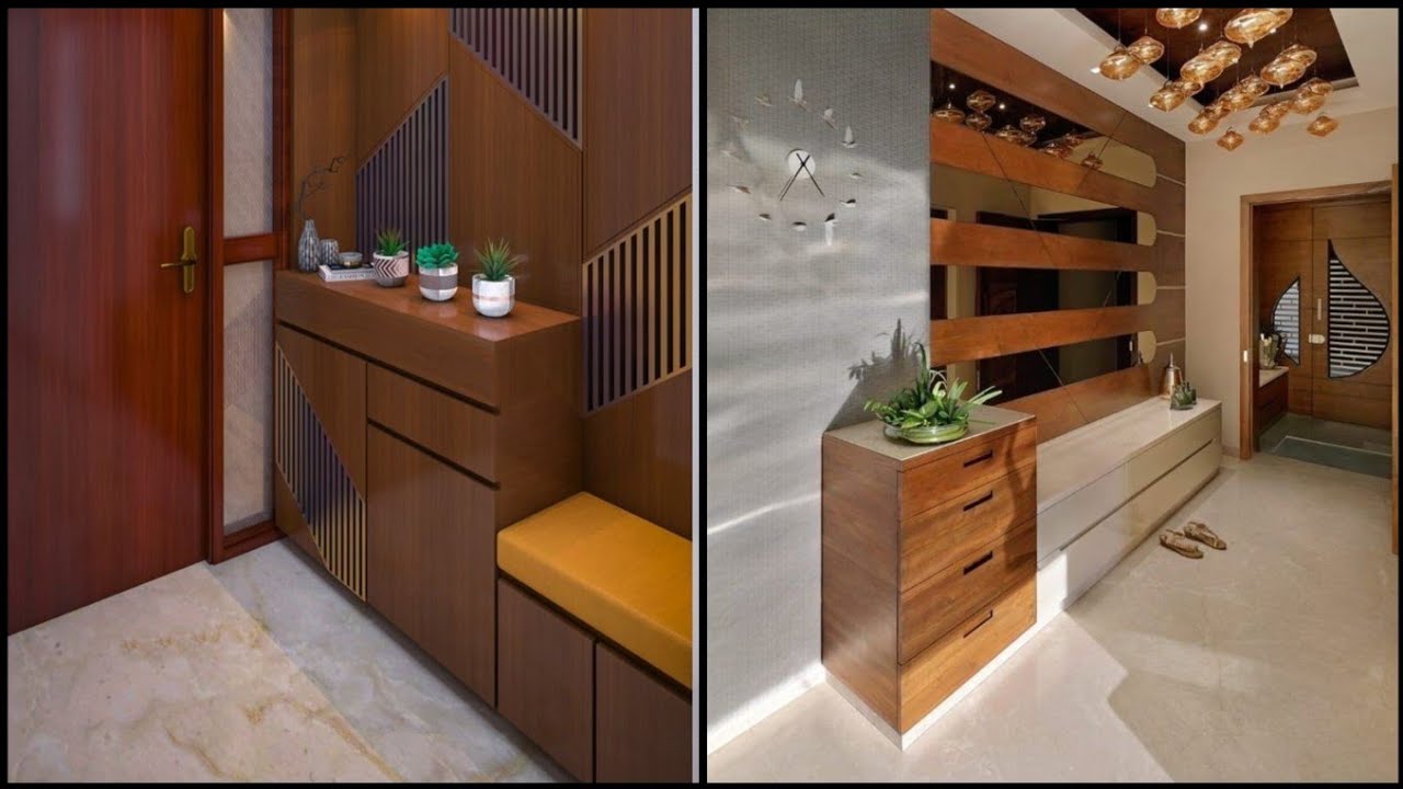 Latest Entryway Furniture Design Ideas  | Modern Shoe Storage Ideas | Entrance  Decor Ideas