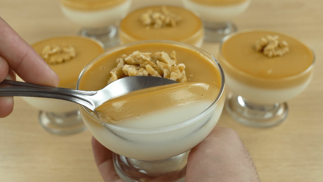¡Delicioso Postre, Sin Horno, Sin Gelatina y Con Pocos Ingredientes!