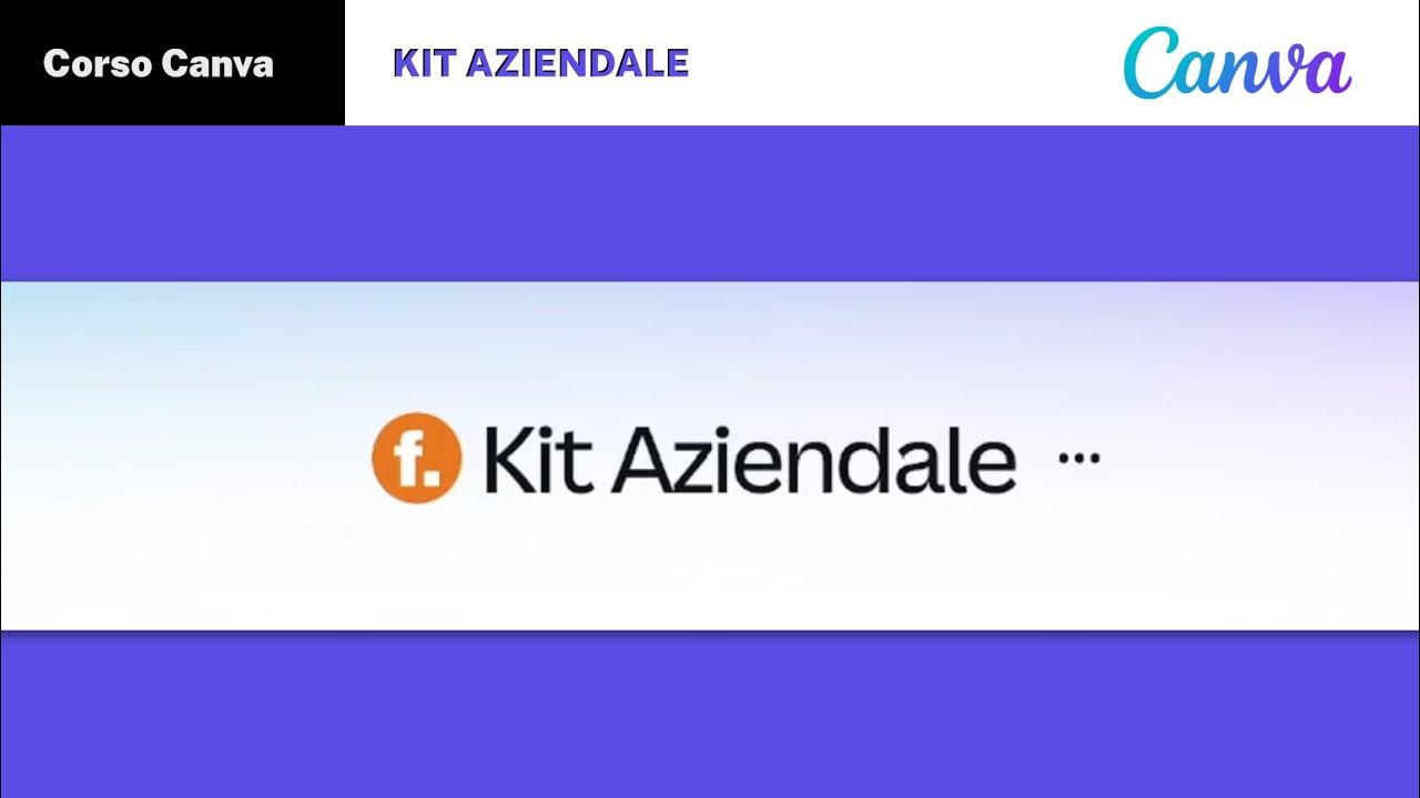 Kit aziendale (Brand) di Canva: come funziona e a cosa serve