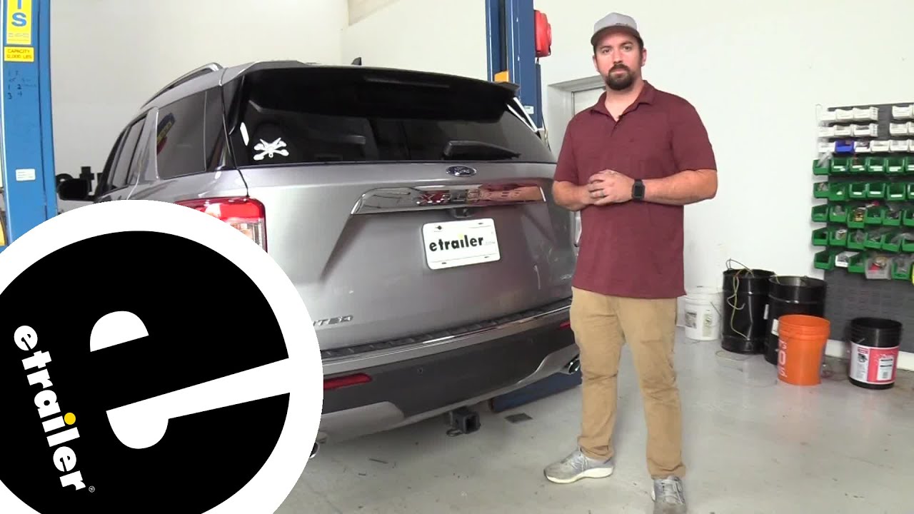 How to Install the etrailer Trailer Hitch Receiver on a 2022 Ford Explorer