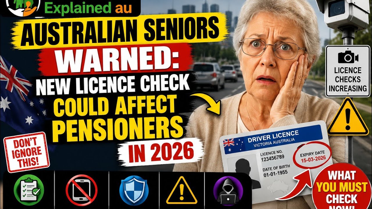 Australian Seniors Warned: New Licence Check Could Affect Pensioners in 2026