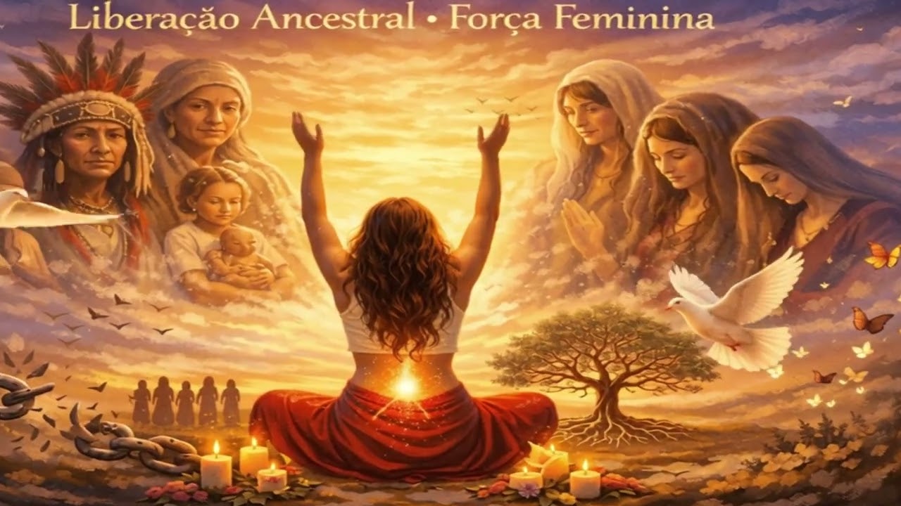 Liberação Ancestral e Força Feminina, mantra espiritual de cura, abundância e ho’oponopono | Mantra