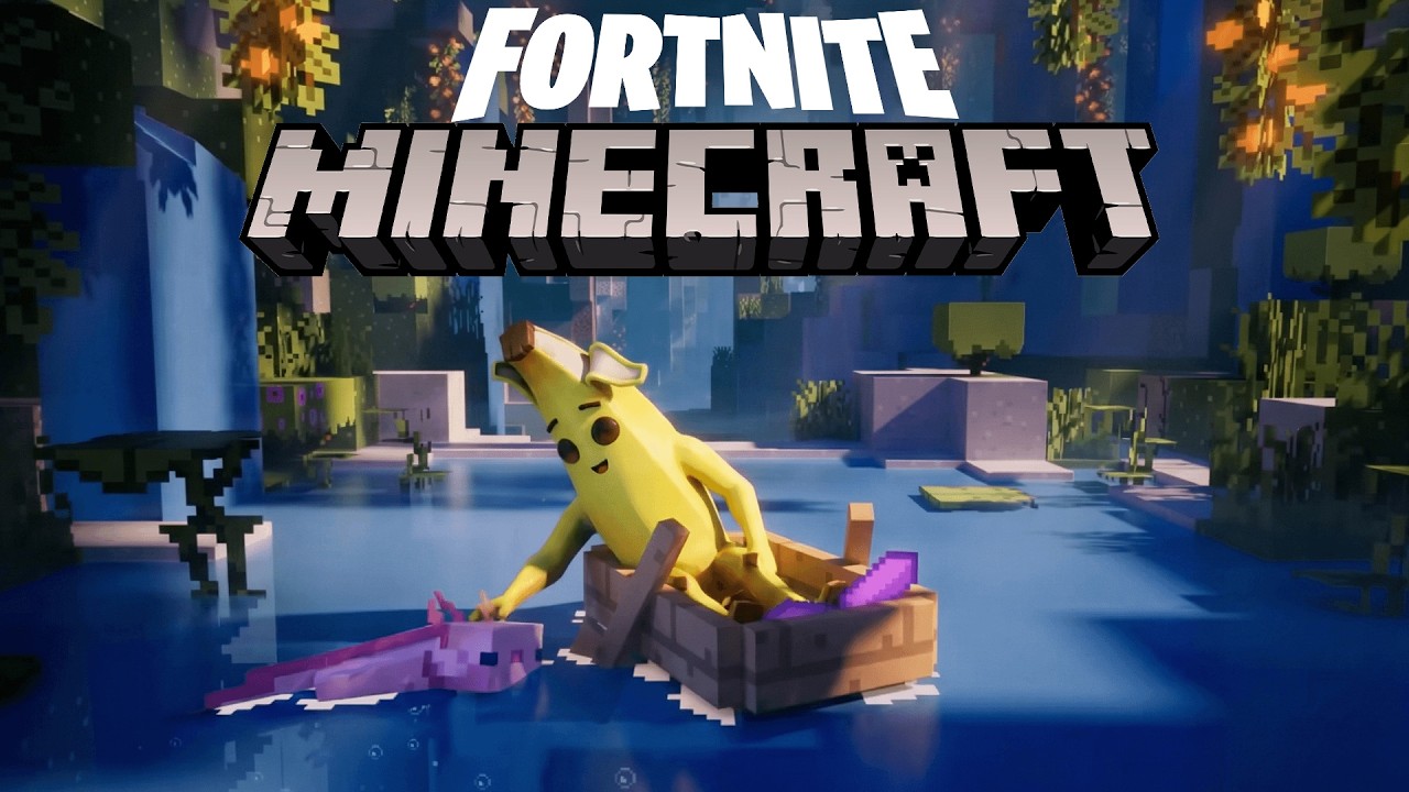 Fortnite Minecraft Trailer