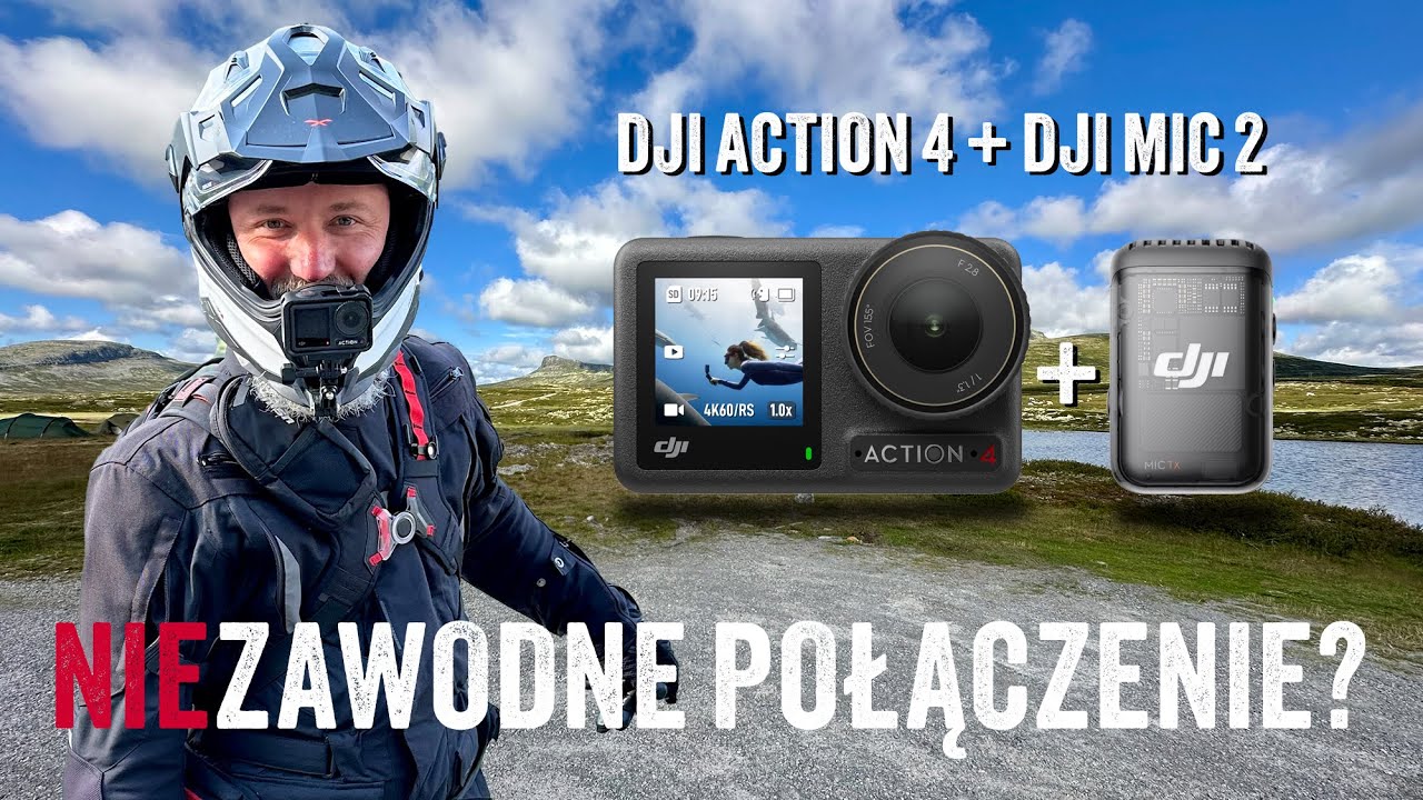 Testuję DJI OSMO Action 4, DJI MIC 2 i GoPro HERO 9. Nowy zestaw do motovlogów? NAGRANIE BEZ MONTAŻU
