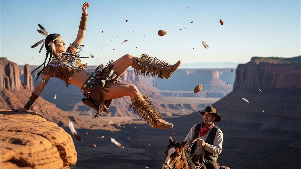 She Fell From the Ridge — The Cowboy Who Carried Her Became Her Only Hope | Wild West Love