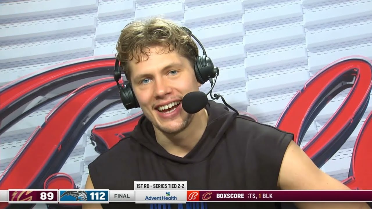 Moritz Wagner PostGame Interview | Cleveland Cavaliers vs Orlando Magic1