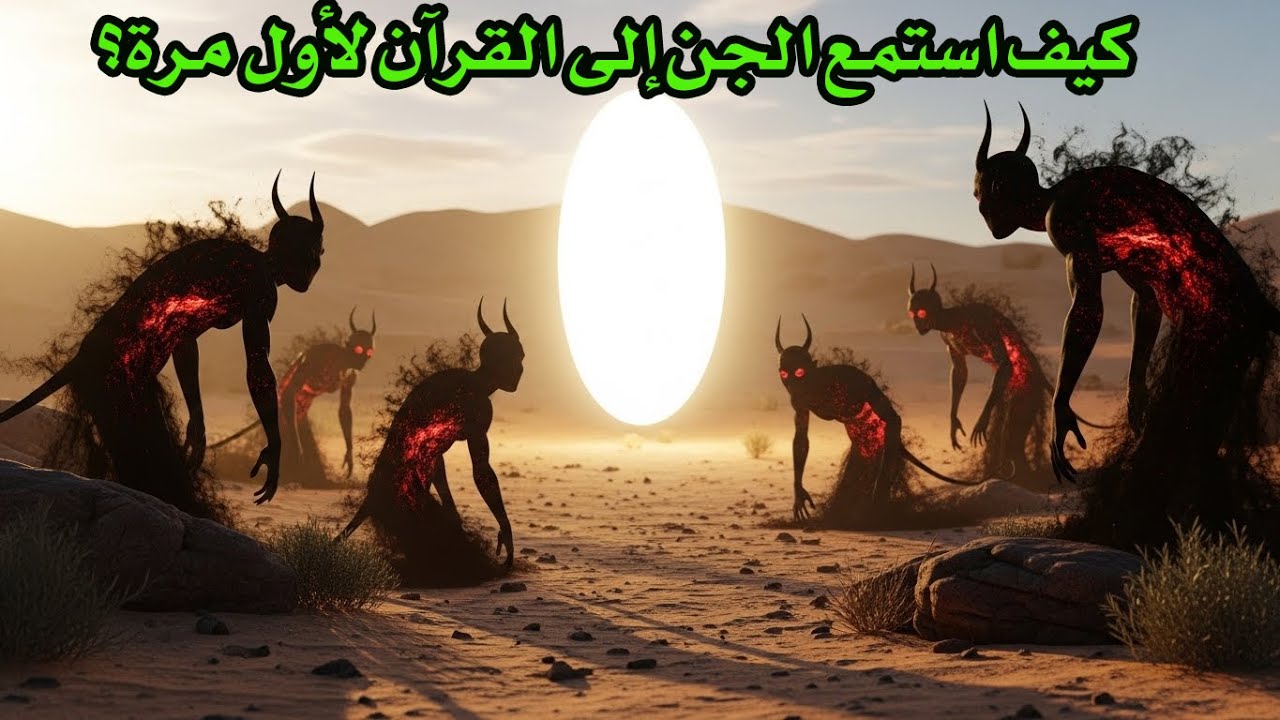 سبب نزول سورة الجن |اللقاء الغامض .... ماذا حدث عندما اجتمع الجن حول النبي ﷺ في الظلام؟؟