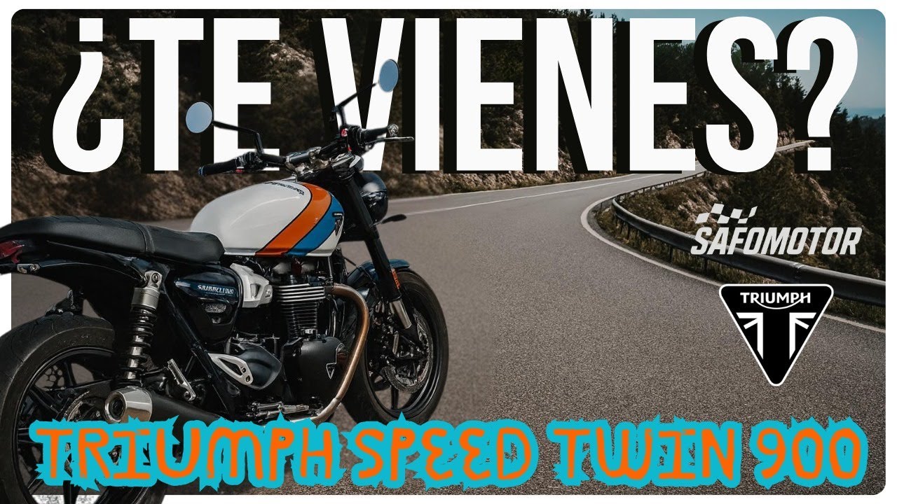 TRIUMPH SPEED TWIN 900. UNICA EN SU SENCILLEZ. TE VIENES? #safomotor #triumph #triumphspeedtwin