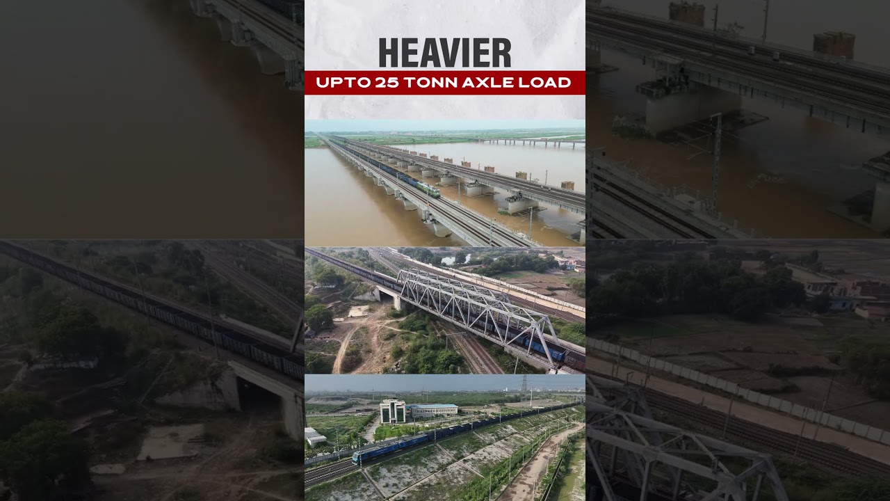 Experience the features that define the Dedicated Freight Corridor
