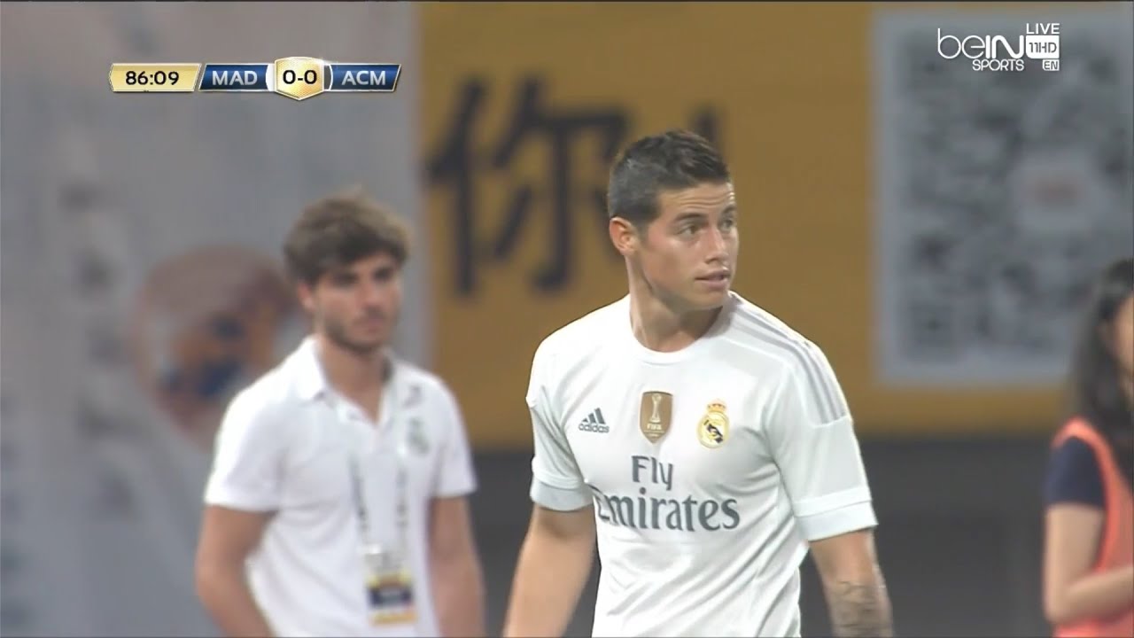 James Rodriguez Vs A.C. Milan (Pre-Season) 15-16 HD 1080i by JamesR10
