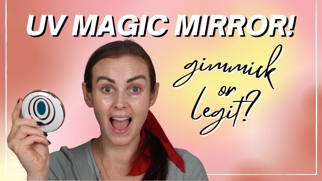 UV Magic Mirror | Testing out a UV Mirror for sun protection 😎☀️