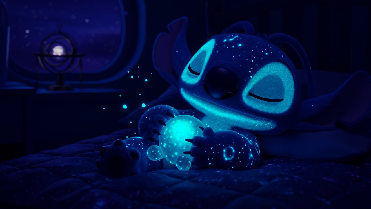 Stitch's Magical Lullaby: Soothing Nighttime Music for Deep Sleep 🌙✨