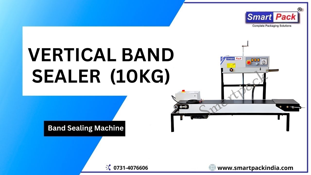 Vertical Band Sealer, Automatic Plastic Bag Sealer - Band Sealing Machine  CONTACT- +91 9109108483