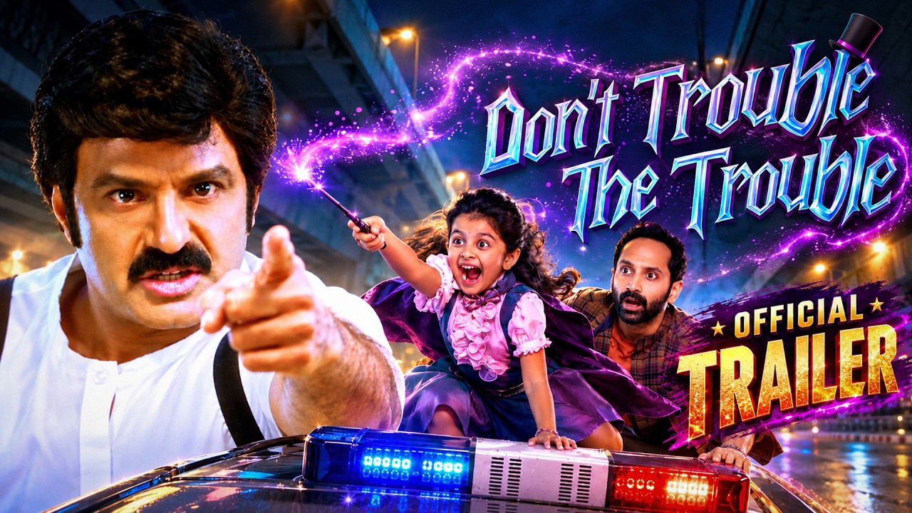 Dont Trouble The Trouble - TRAILER  | Balakrishna | Fahadh Fassil | SS Rajamouli