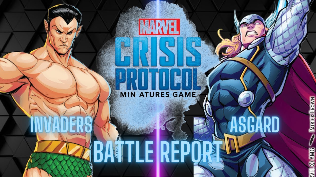 Marvel Crisis Protocol Invaders vs Asgard Battle Report S04E50