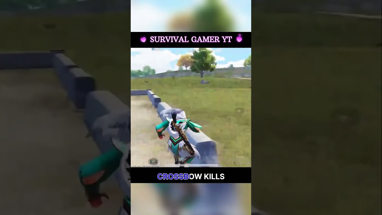 Bgmi💥CROSSBOW KILLS🔥 #bgmi #pubgmobile #battleground #shorts #pubg #survivalgameryt