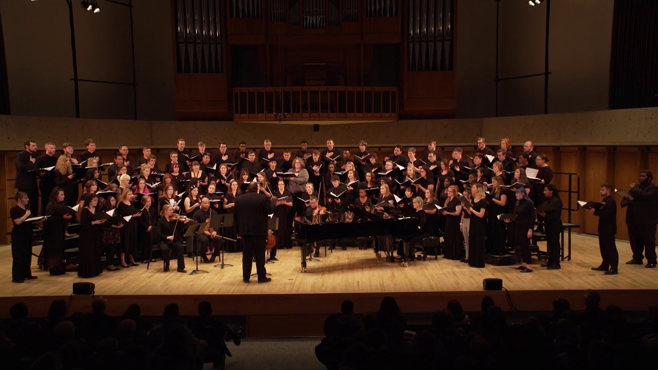 Seven Last Words of the Unarmed  by Joel Thompson. Performance by University of Nebraska at Omaha