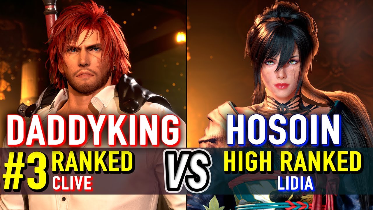 T8 🔥 DADDYKING (#3 Ranked Clive) vs HOSOIN (High Ranked Lidia) 🔥 Tekken 8 High Level Gameplay