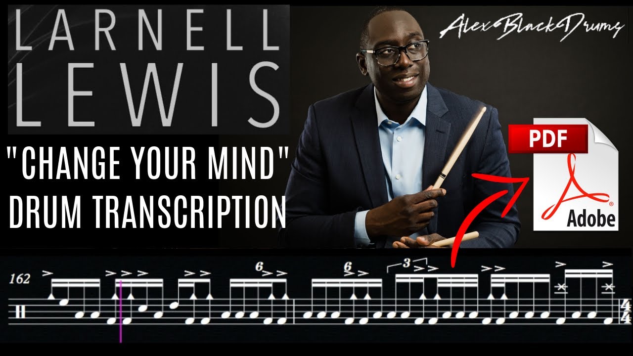 AB Drums Transcripts EP #20 - Larnell Lewis - 