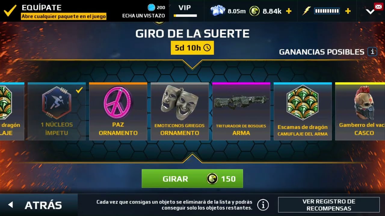 Trituradora De Bosques .. La Conseguiremos En La Ruleta?? - Modern Combat 5 2023