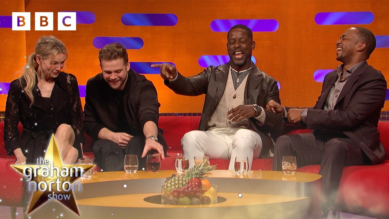 Sterling K. Brown loves J.Lo, professionally... | The Graham Norton Show - BBC