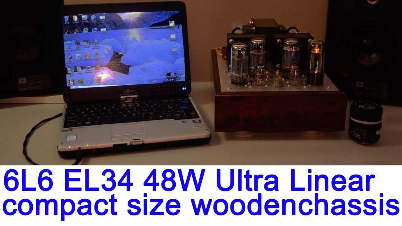 tube amplifier EL34 6L6 compatible schematic, williamson UL. EL34 6L6 호한 진공관앰프