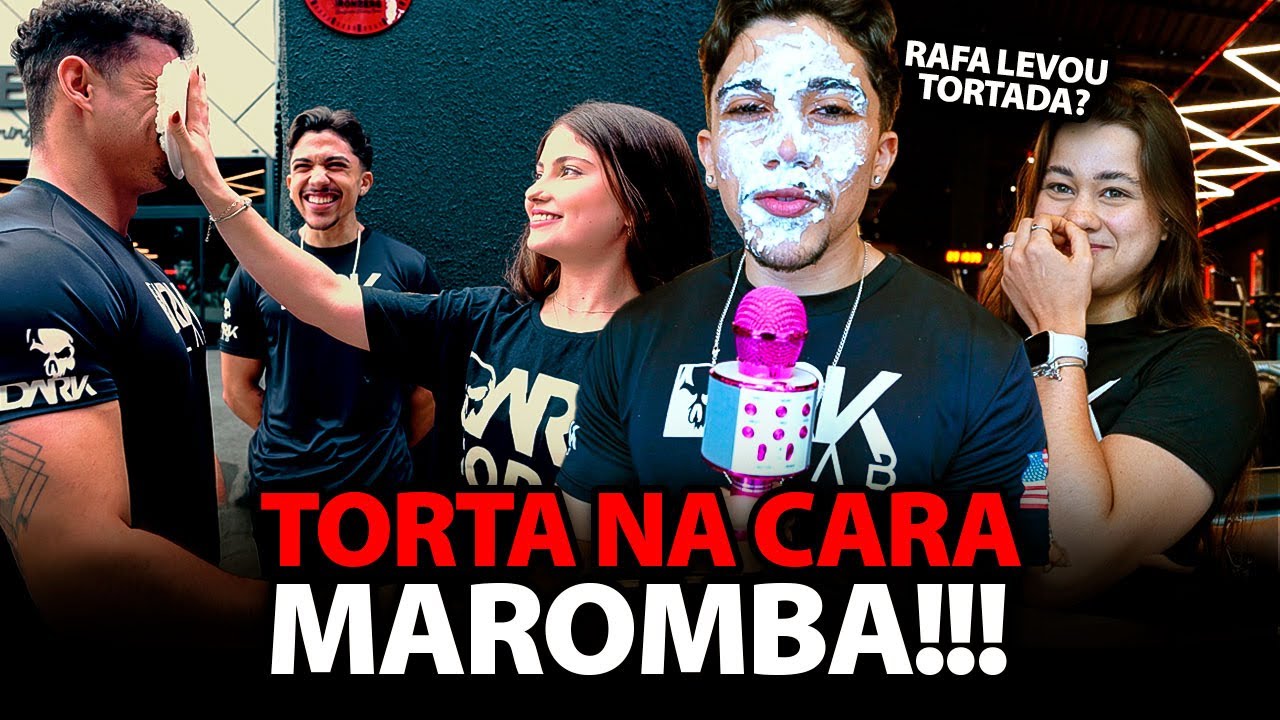 DESAFIO TORTA NA CARA: MITO OU VERDADE NO MUNDO DO FISICULTURISMO